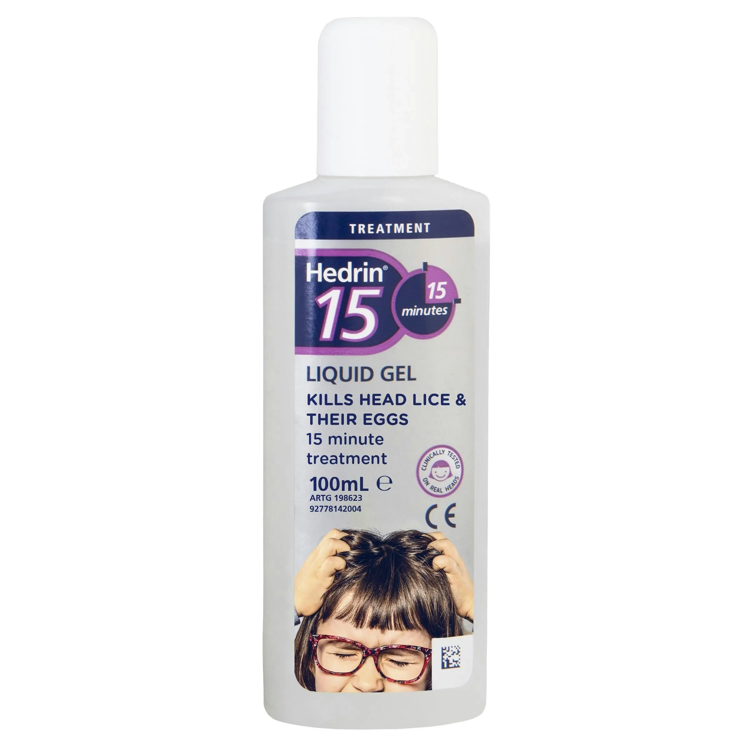 Hedrin 15 Liquid Gel Lice Treatment 100mL