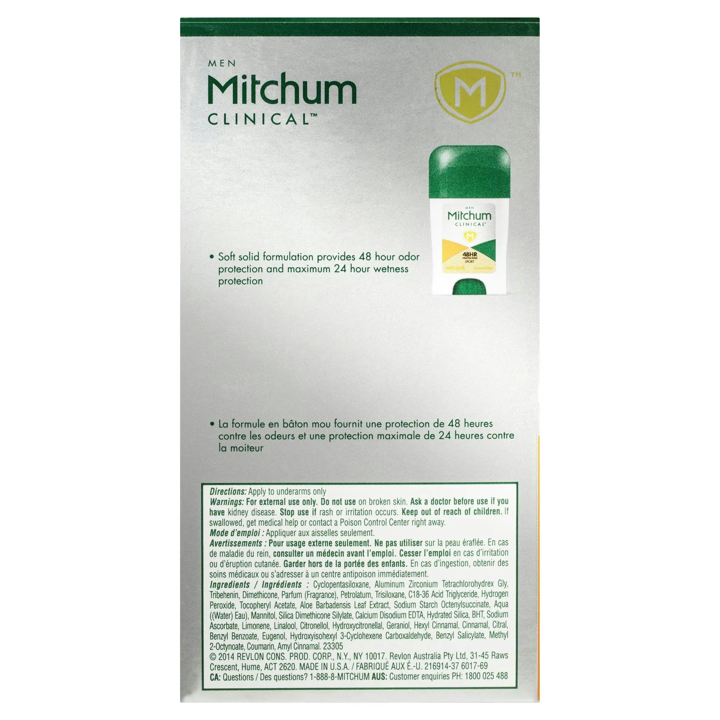 Mitchum Clinical Men 48 Hour Sport