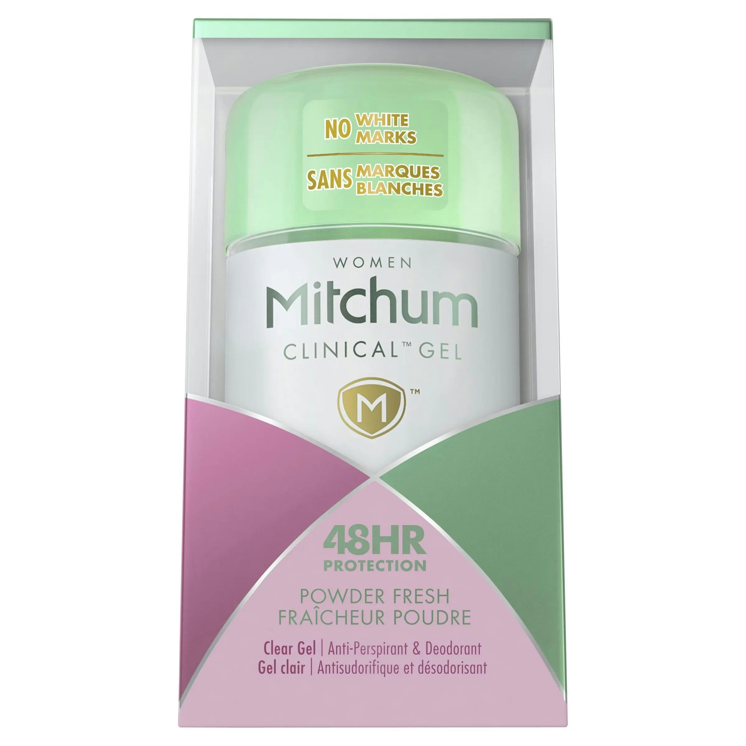 Mitchum Women Clinical Gel Deodorant Powder Fresh 57g