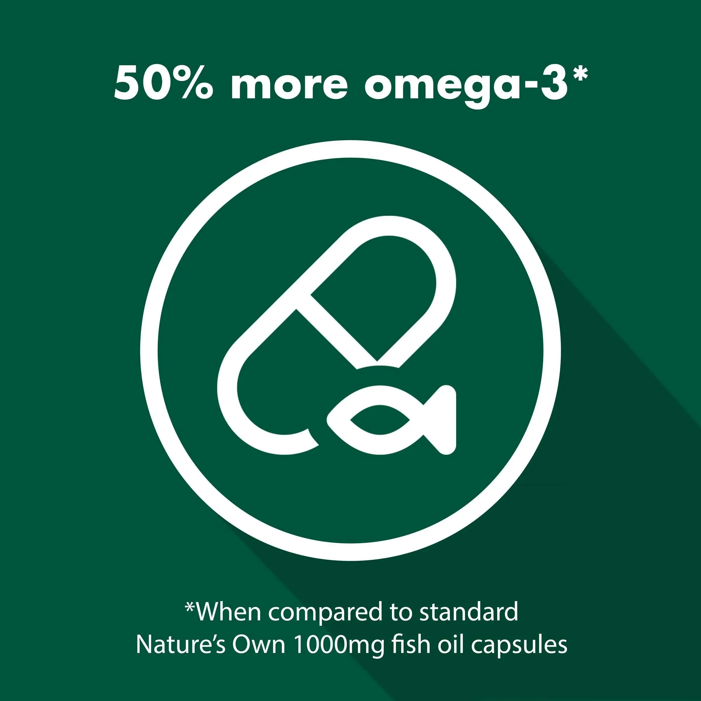 Nature's Own Odourless Fish Oil 1500Mg 200 Capsules