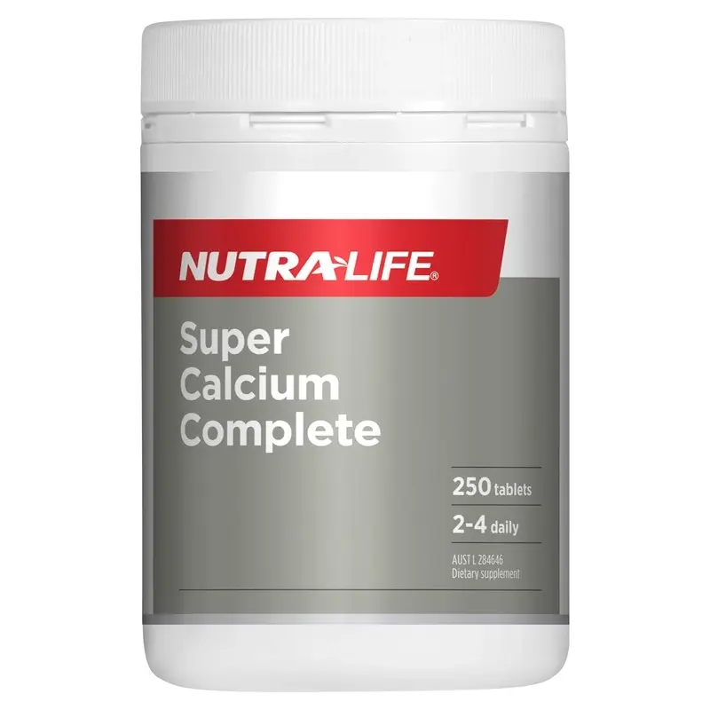 Nutra-Life Super Calcium Complete 250 Tablets