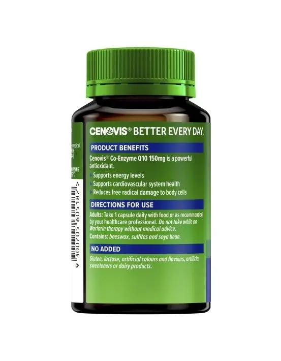 Cenovis Coenzyme Q10 150mg 90 Capsules