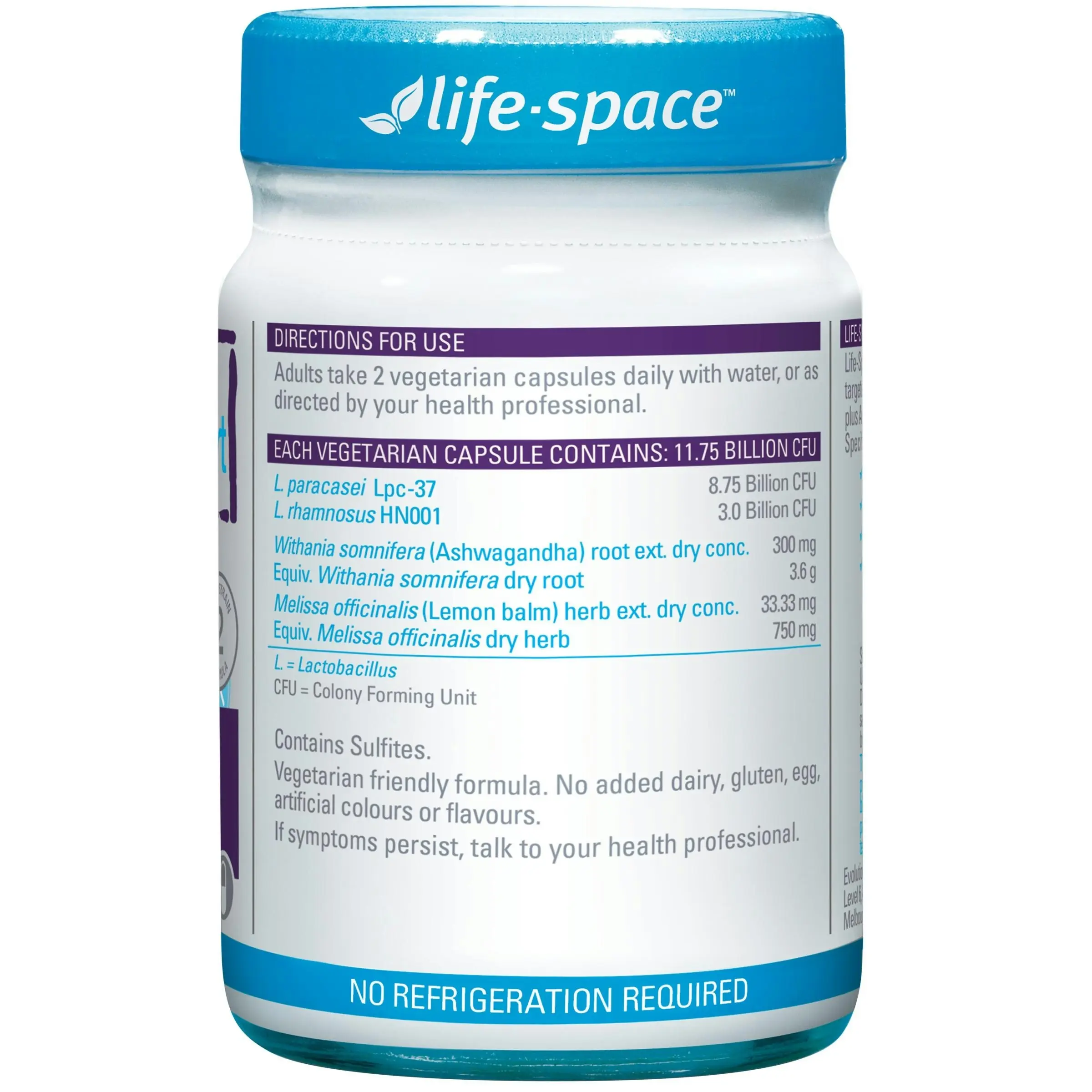 Life Space Probiotics + Sleep Support 30 Capsules