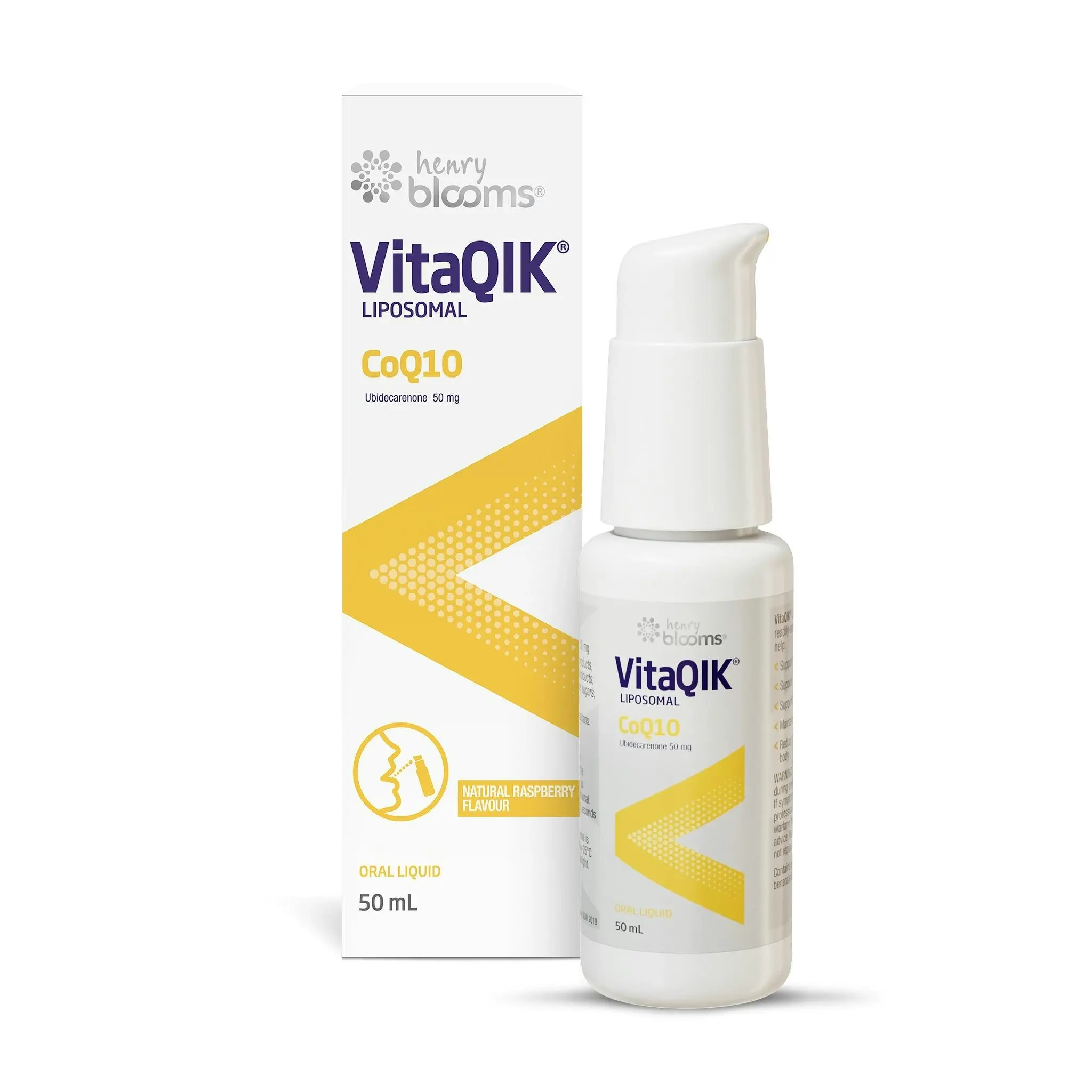 Henry Blooms VitaQIK Liposomal Energy CoQ10 50ml