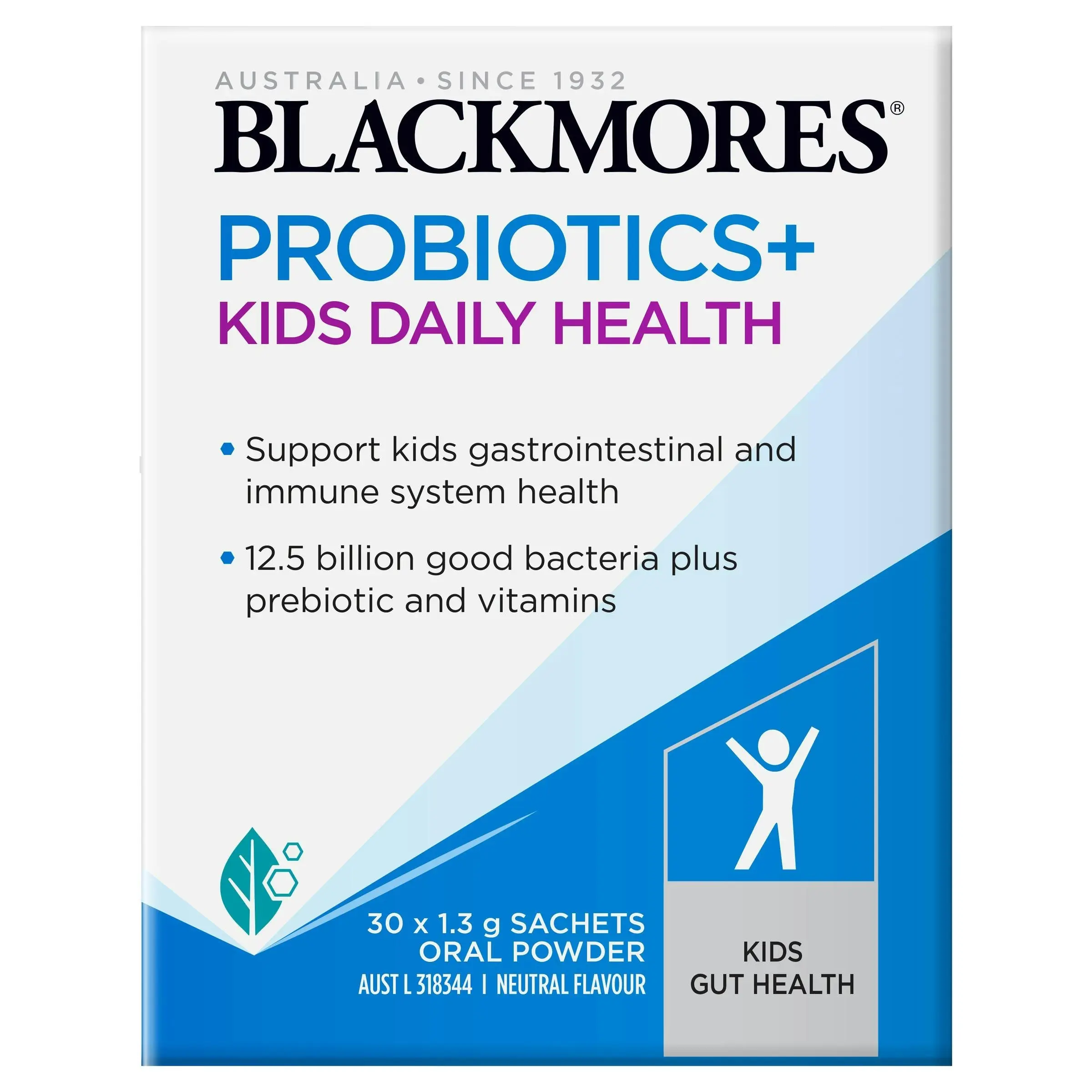 Blackmores Probiotics + Kids Daily Health Powder 30 Sachets