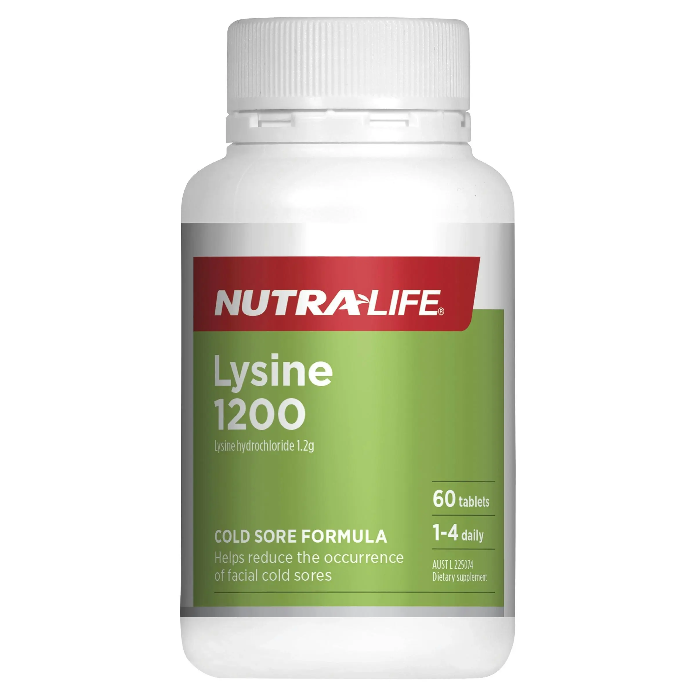 Nutra-Life Lysine 1200mg 60 Tablets