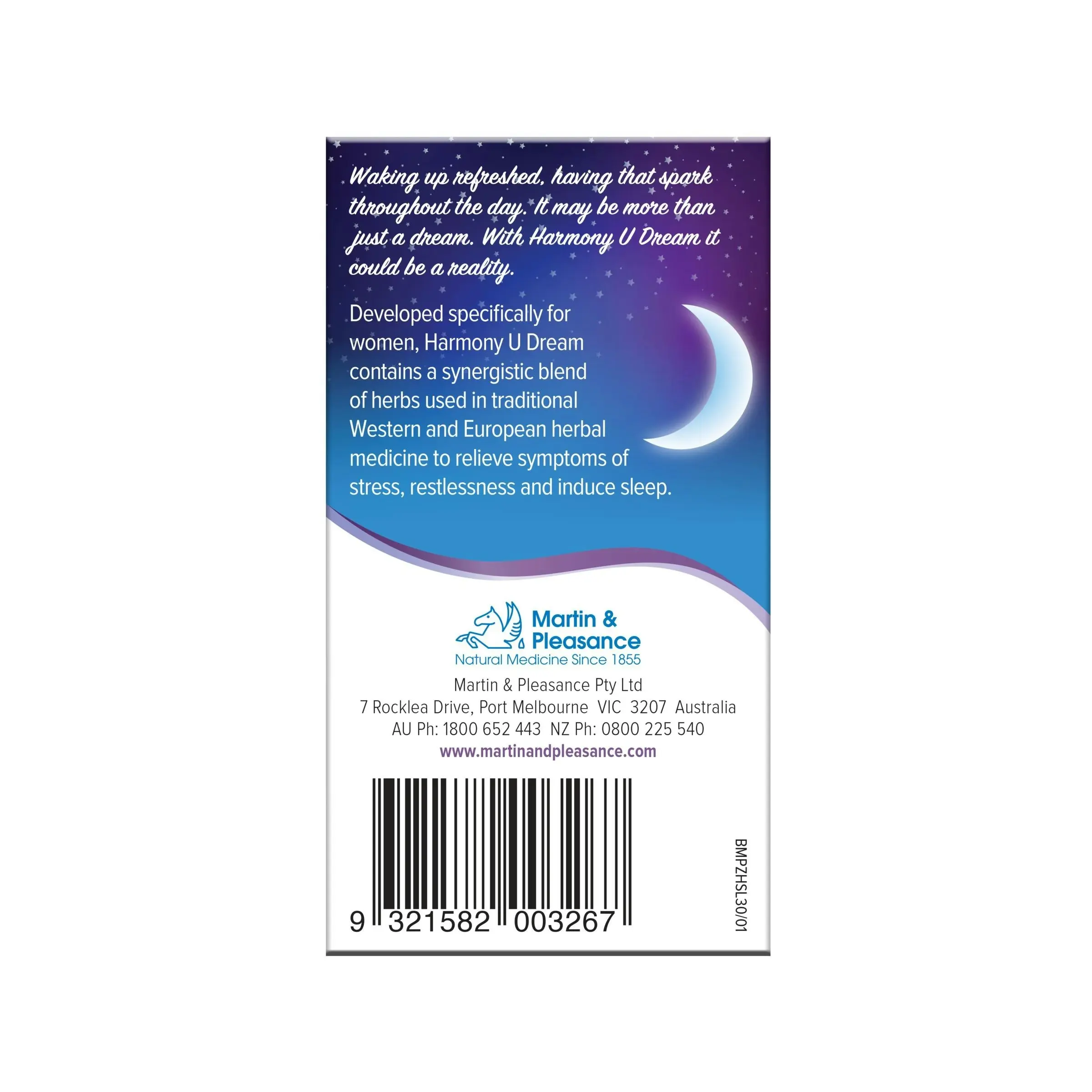 Harmony U Dream 30 Tablets