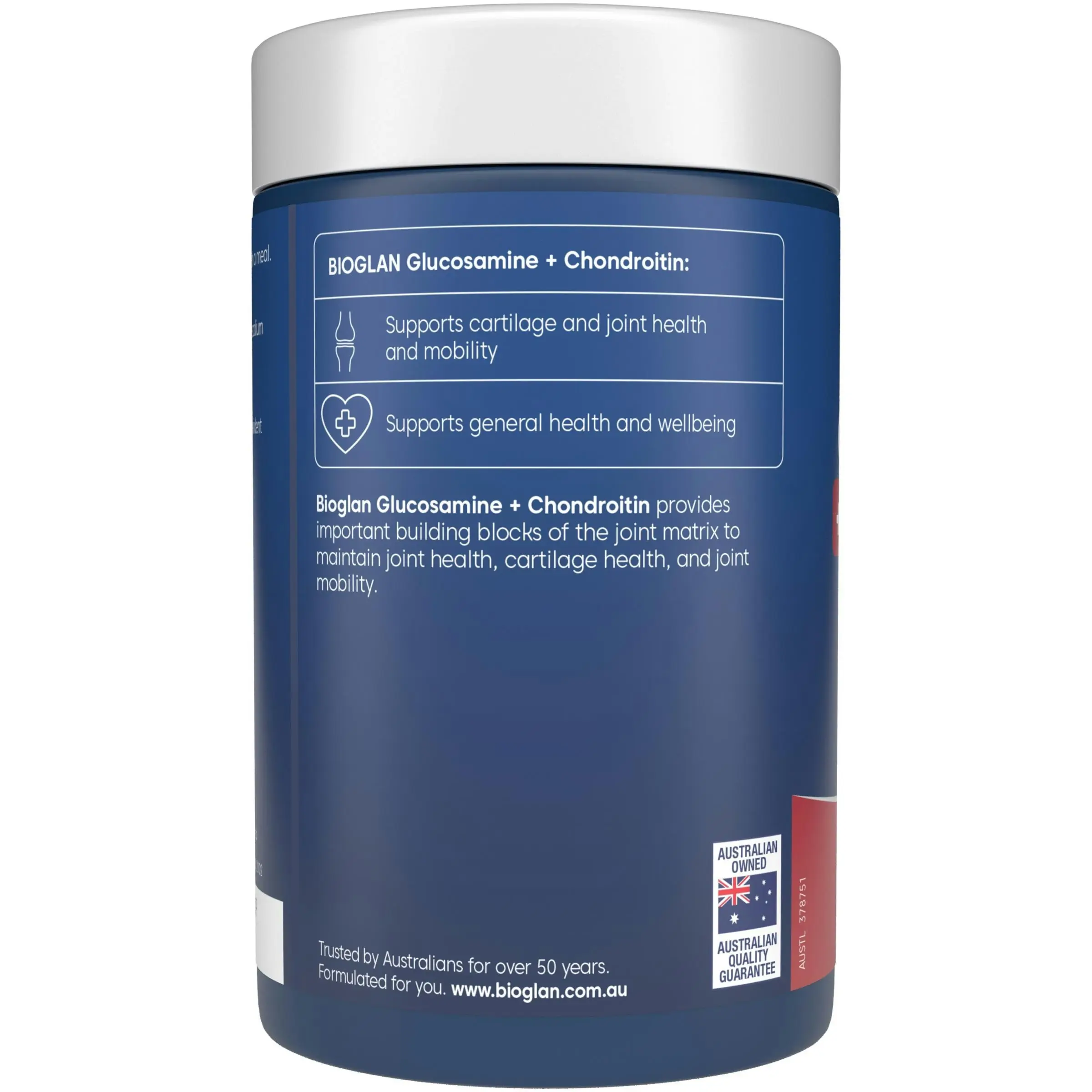 Bioglan Glucosamine + Chondroitin 180s