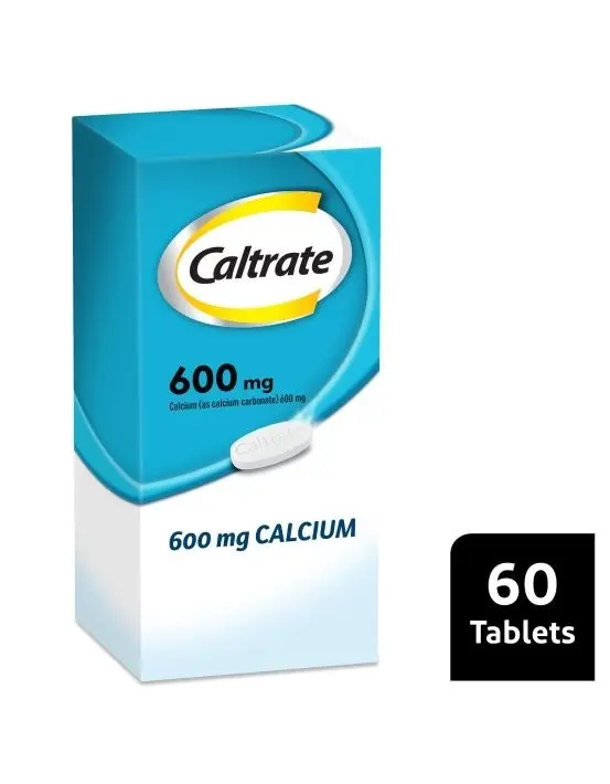 Caltrate 600mg 60 Tablets