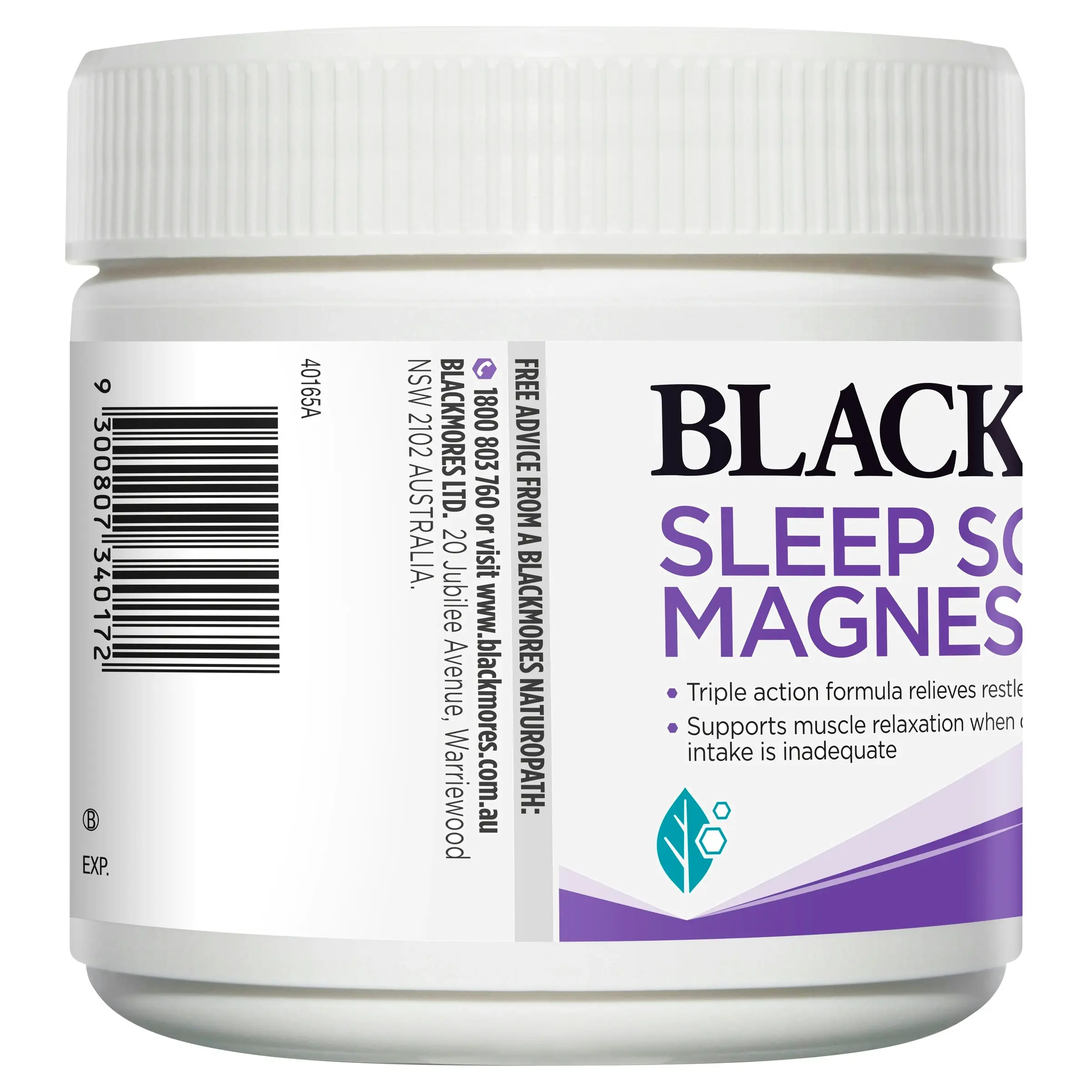 Blackmores Sleep Sound Magnesium Powder 187.5g