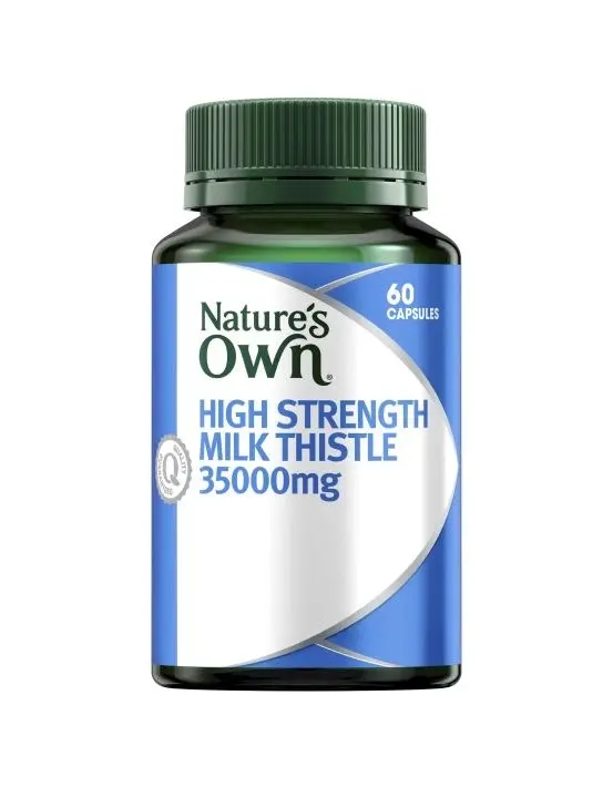 Nature's Own High Strength Milk Thistle 35,000Mg 60 Capsules