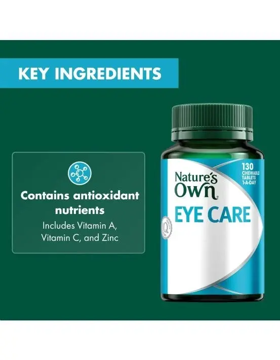 Nature's Own Eye Care 130 Chewable Tablets