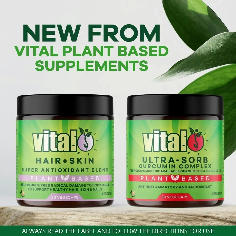 Vital Plant Based Hair + Skin Super Antioxidant Blend 30 Vegecaps