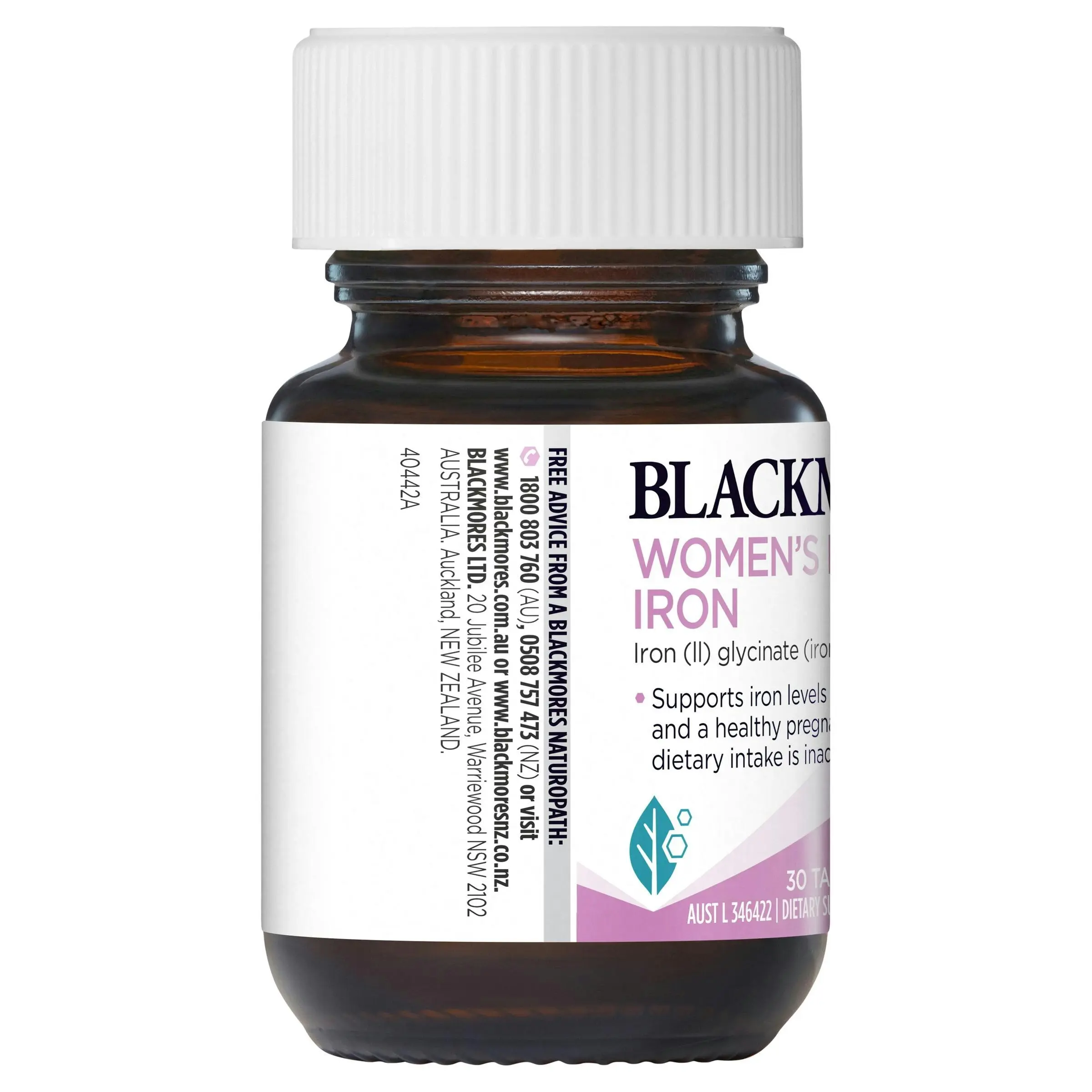 Blackmores Women's Premium Iron 30 Tablets