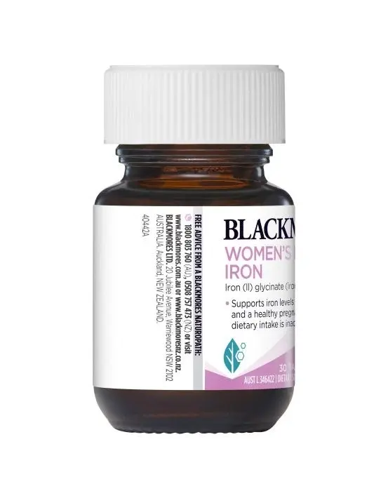 Blackmores Women's Premium Iron 30 Tablets