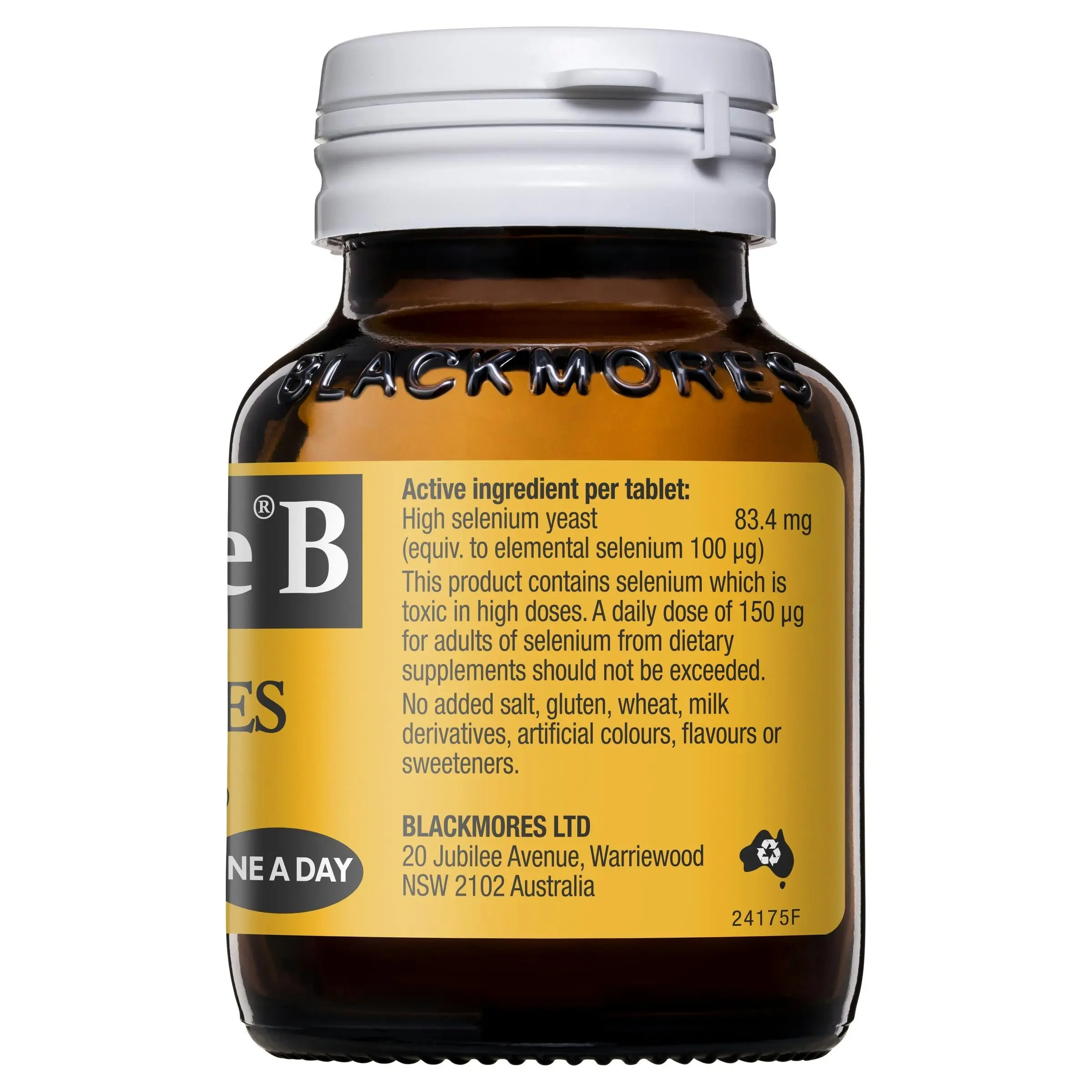 Blackmores Selemite B 100mcg 100 Tablets