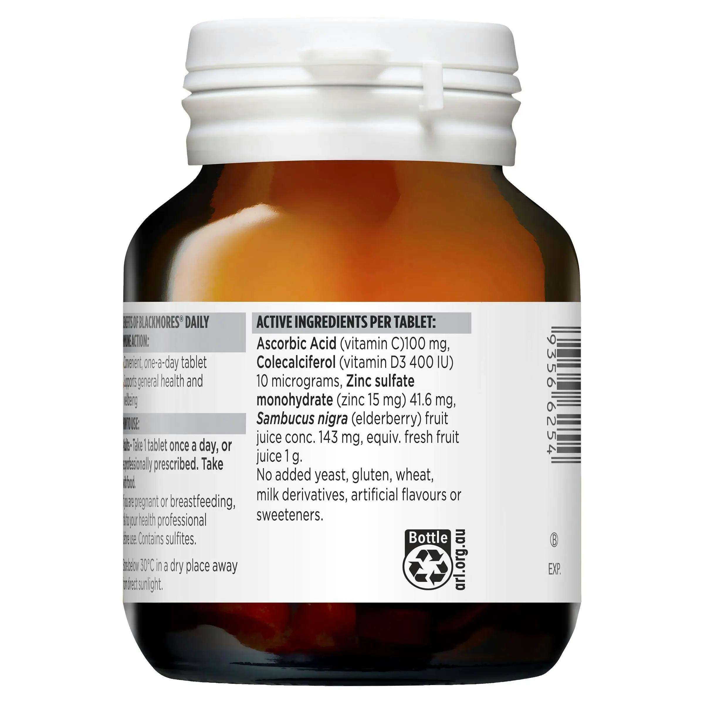 Blackmores Daily Immune Action 60 Tablets