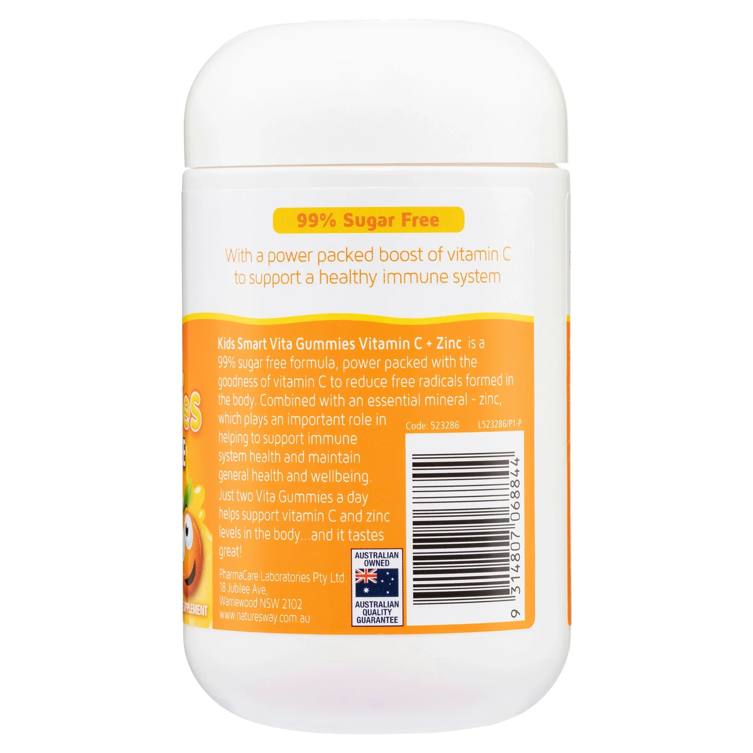 Nature's Way Kids Smart Vita-Gumies Vitamin C + Zinc 70 Gummies