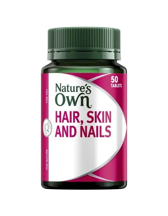 Nature's Own Hair Skin & Nails 50 Tablets