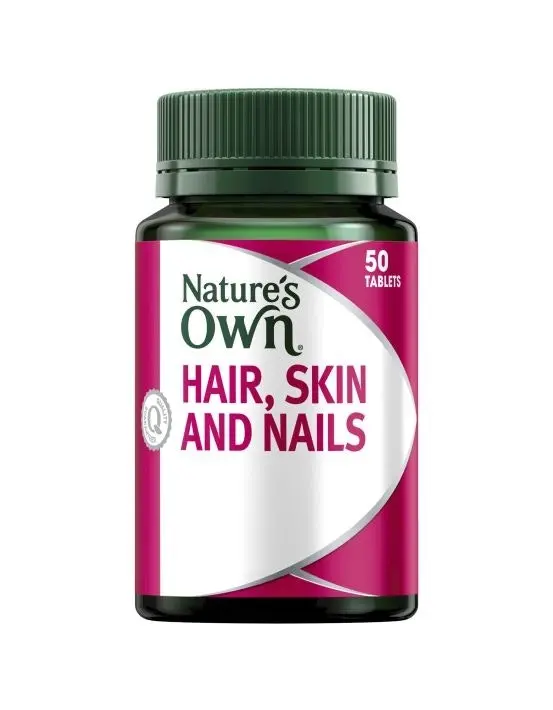 Nature's Own Hair Skin & Nails 50 Tablets