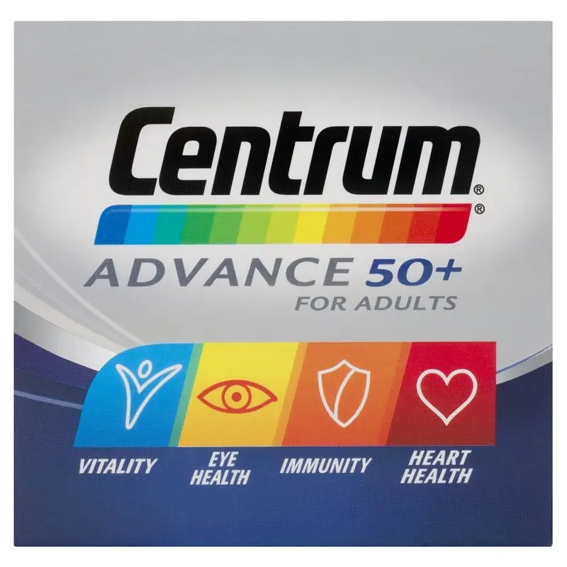 Centrum Advance 50+ For Adults 100 Tablets