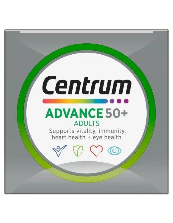 Centrum Advance 50+ For Adults 100 Tablets