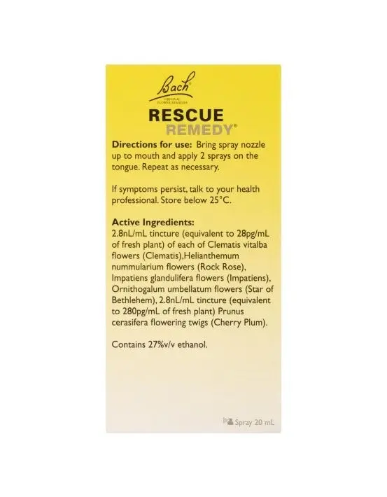 Bach RESCUE Remedy Spray 20mL