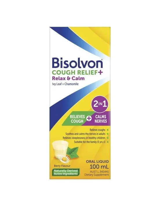 Bisolvon Cough Relax & Calm 100ml