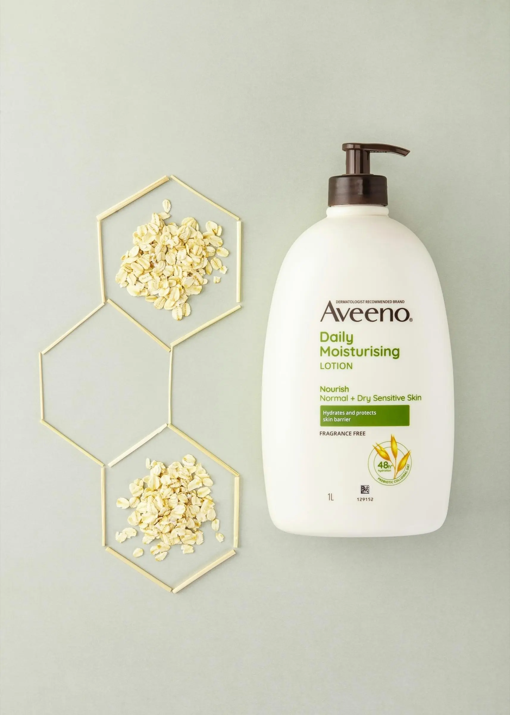 Aveeno Active Naturals Daily Moisturising Body Lotion 1L