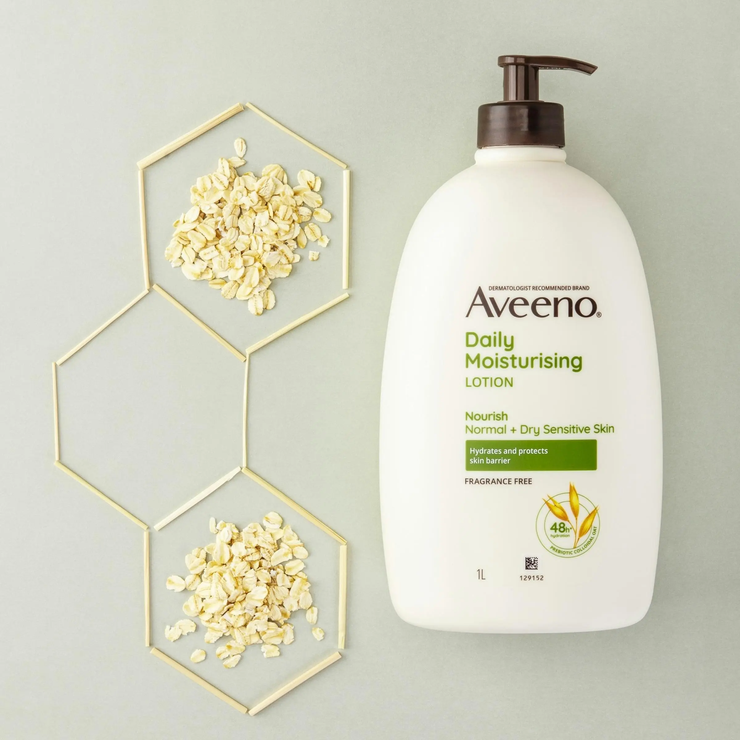 Aveeno Active Naturals Daily Moisturising Body Lotion 1L