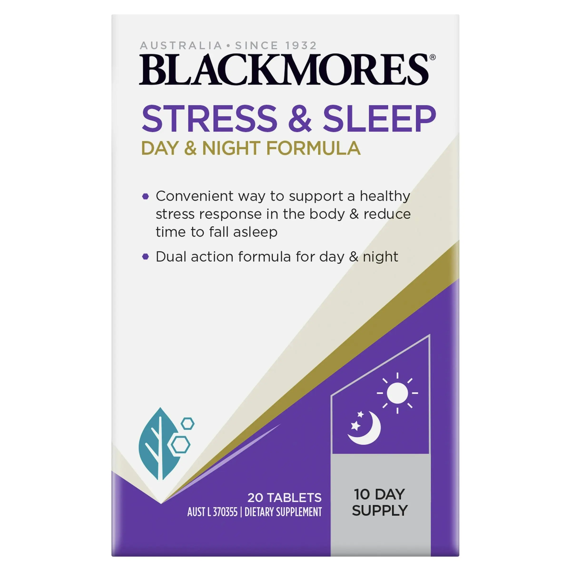 Blackmores Stress & Sleep Formula 20 Tablets