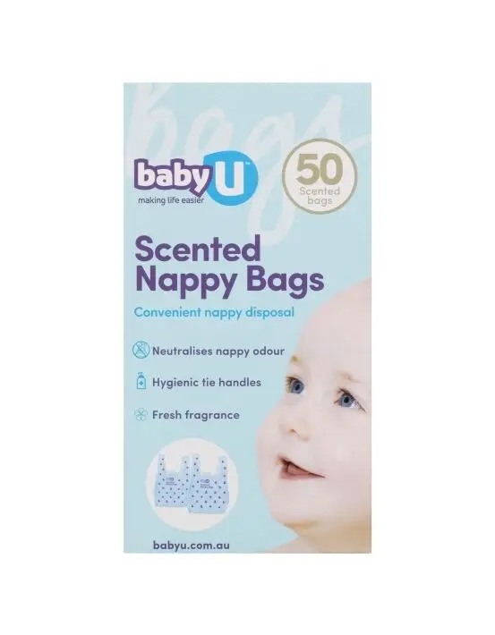 Baby U Nappy Bags 50 Pack