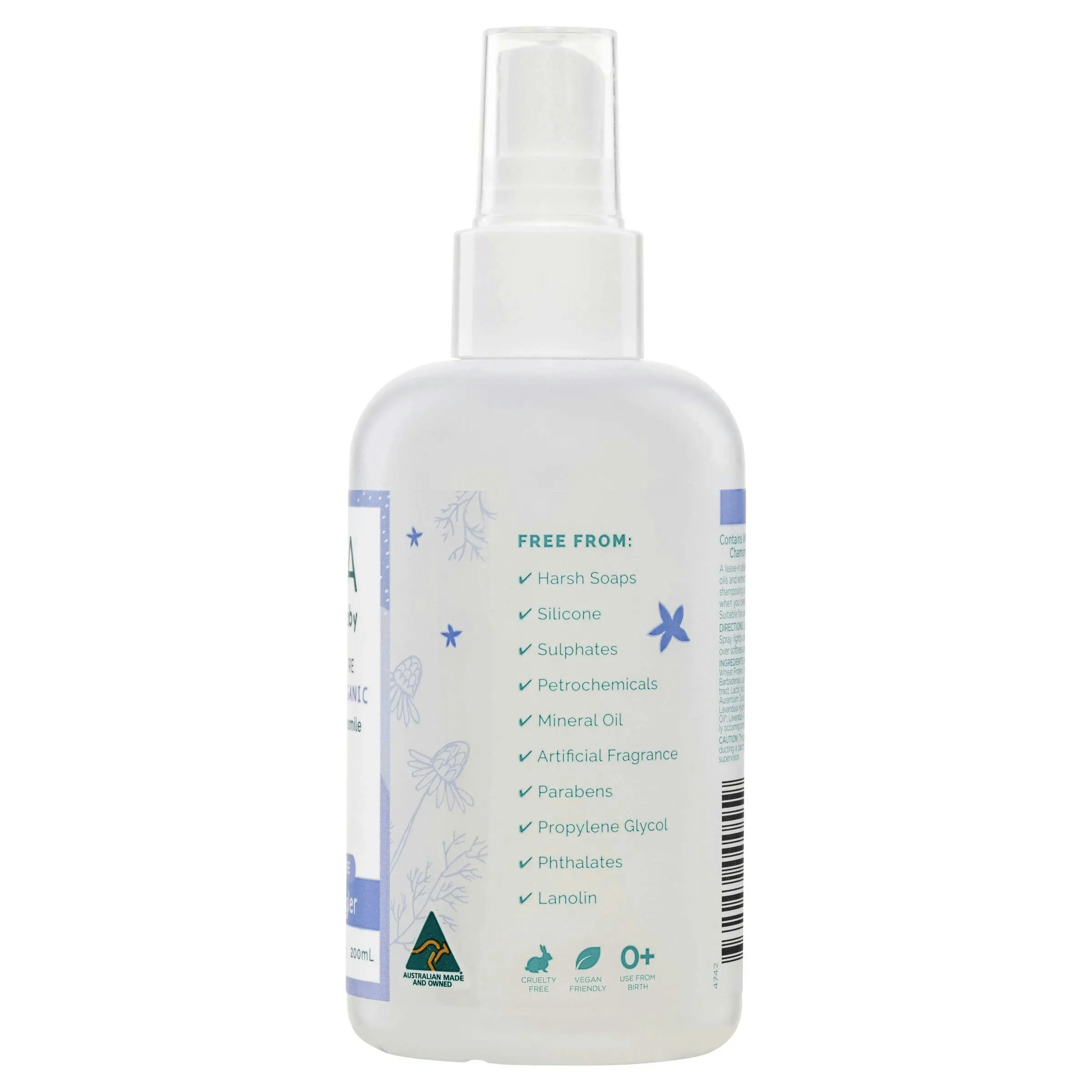 Gaia Natural Baby Conditioning Detangler 200mL