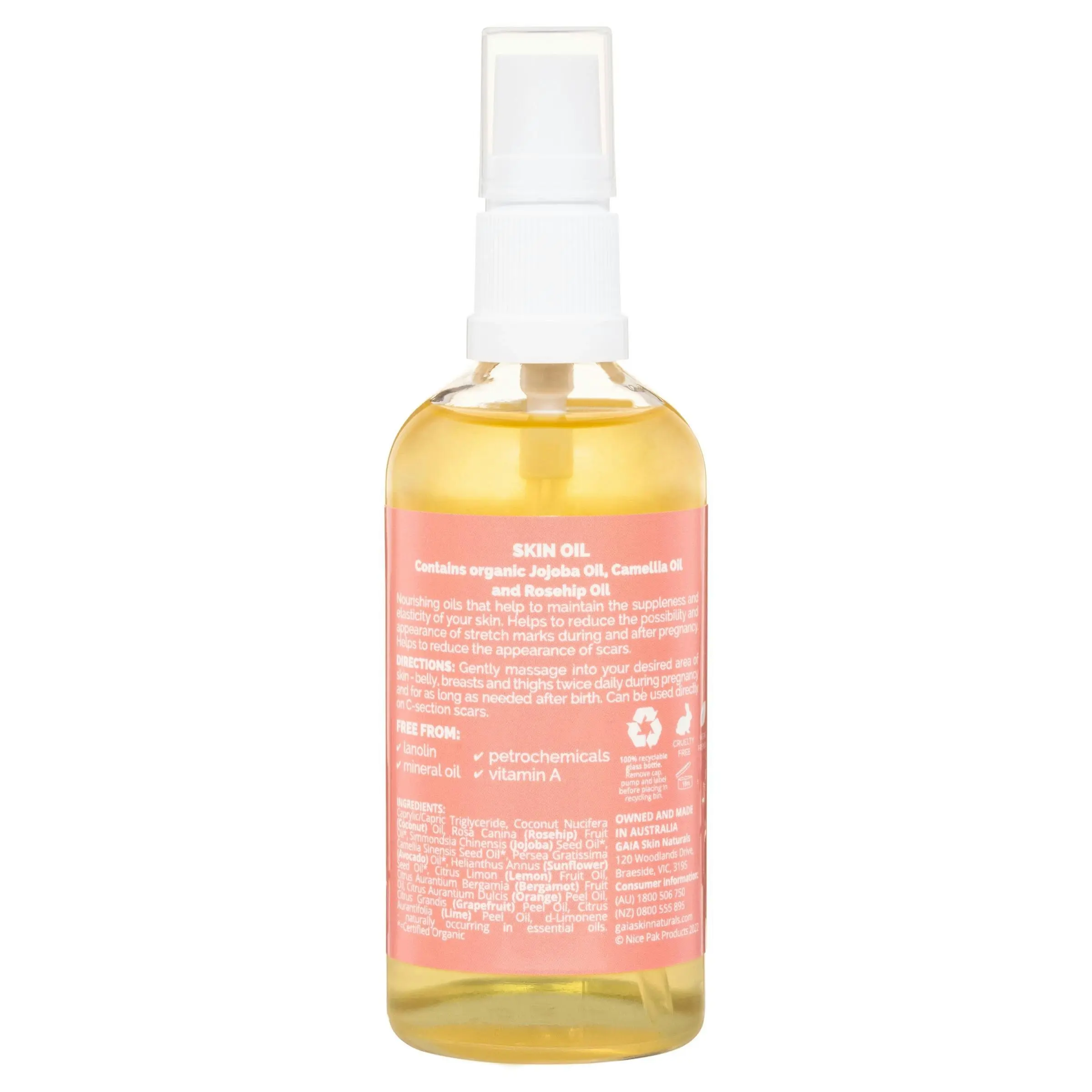 Gaia Skin Naturals Skin Oil 100ml