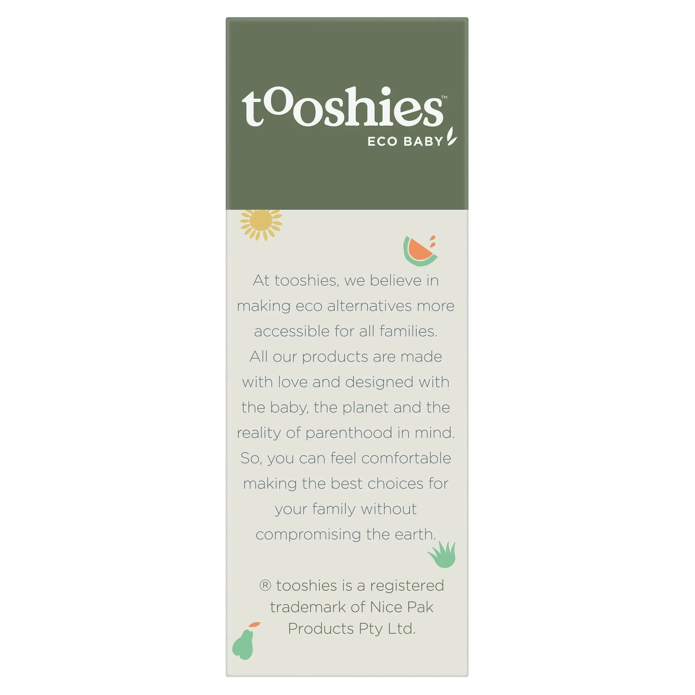 Tooshies Biodegradable Change Mats 10 Pack