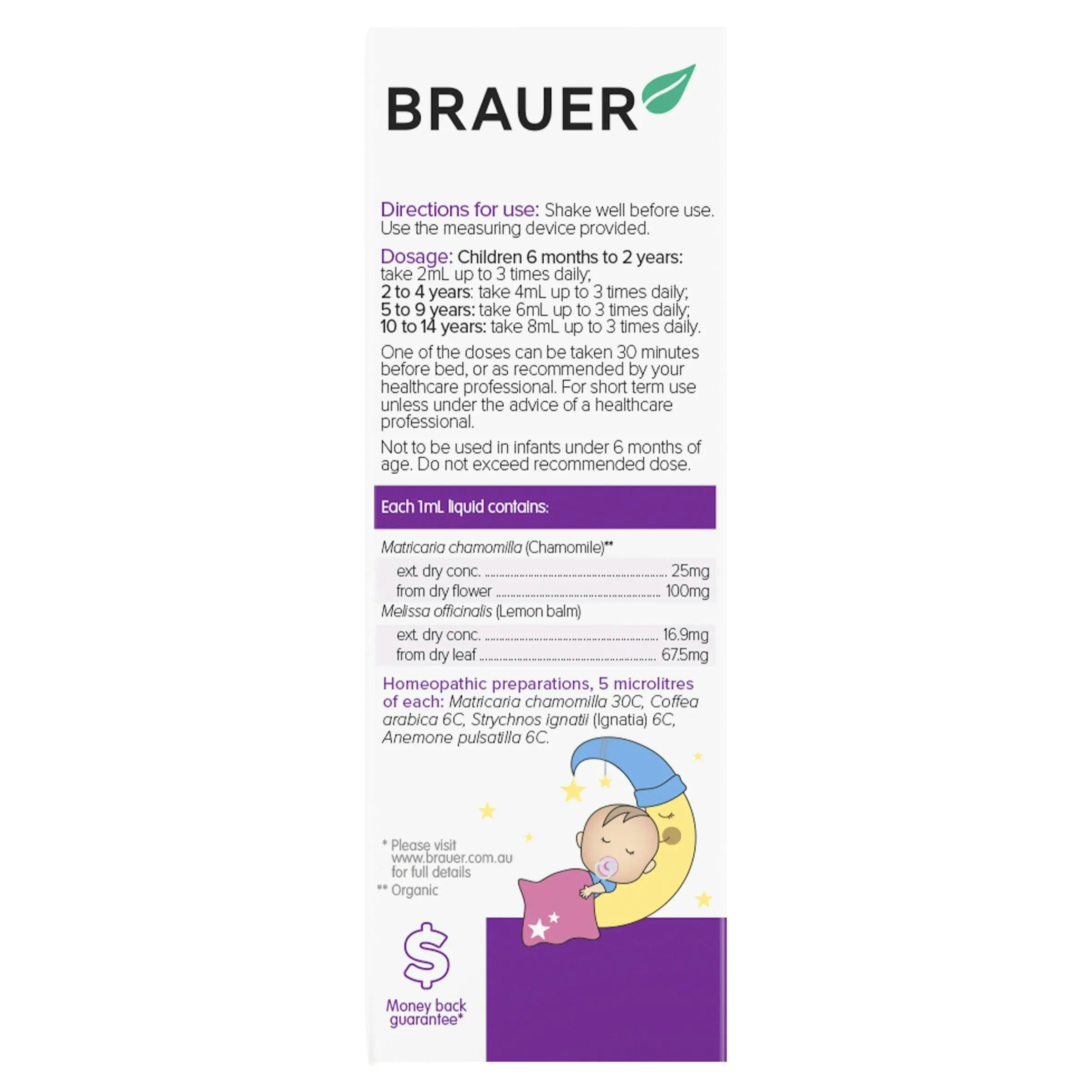 Brauer Baby & Child Sleep 100mL