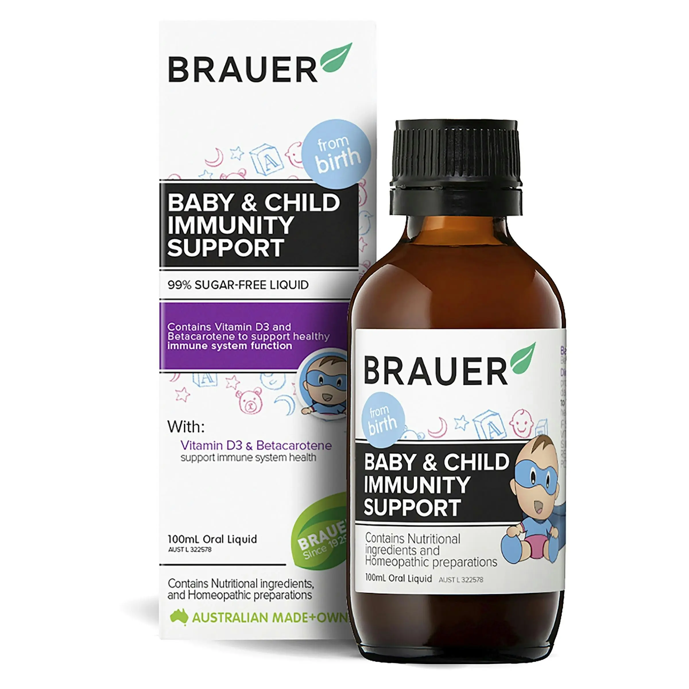 Brauer Baby & Child Immunity Support 100mL