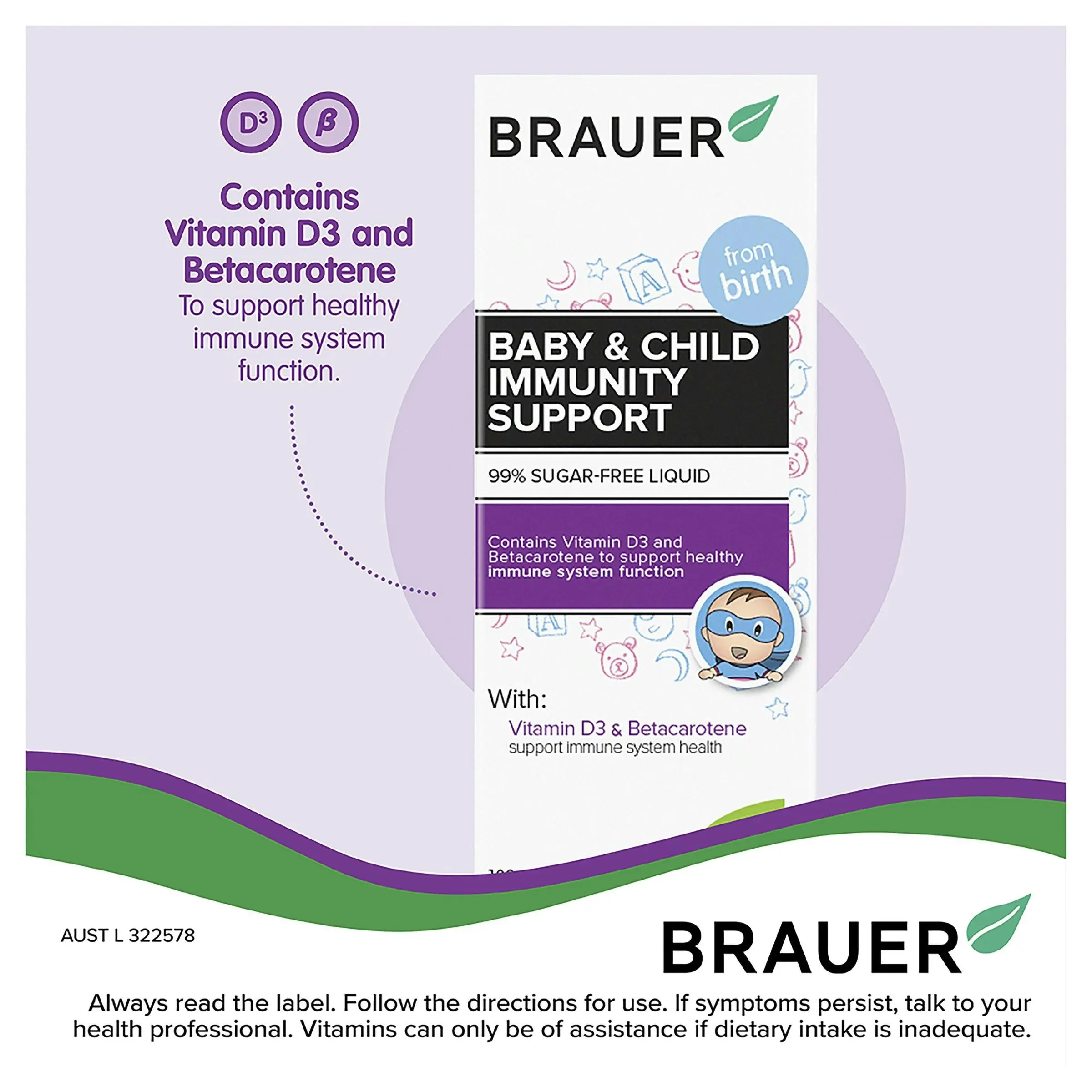 Brauer Baby & Child Immunity Support 100mL