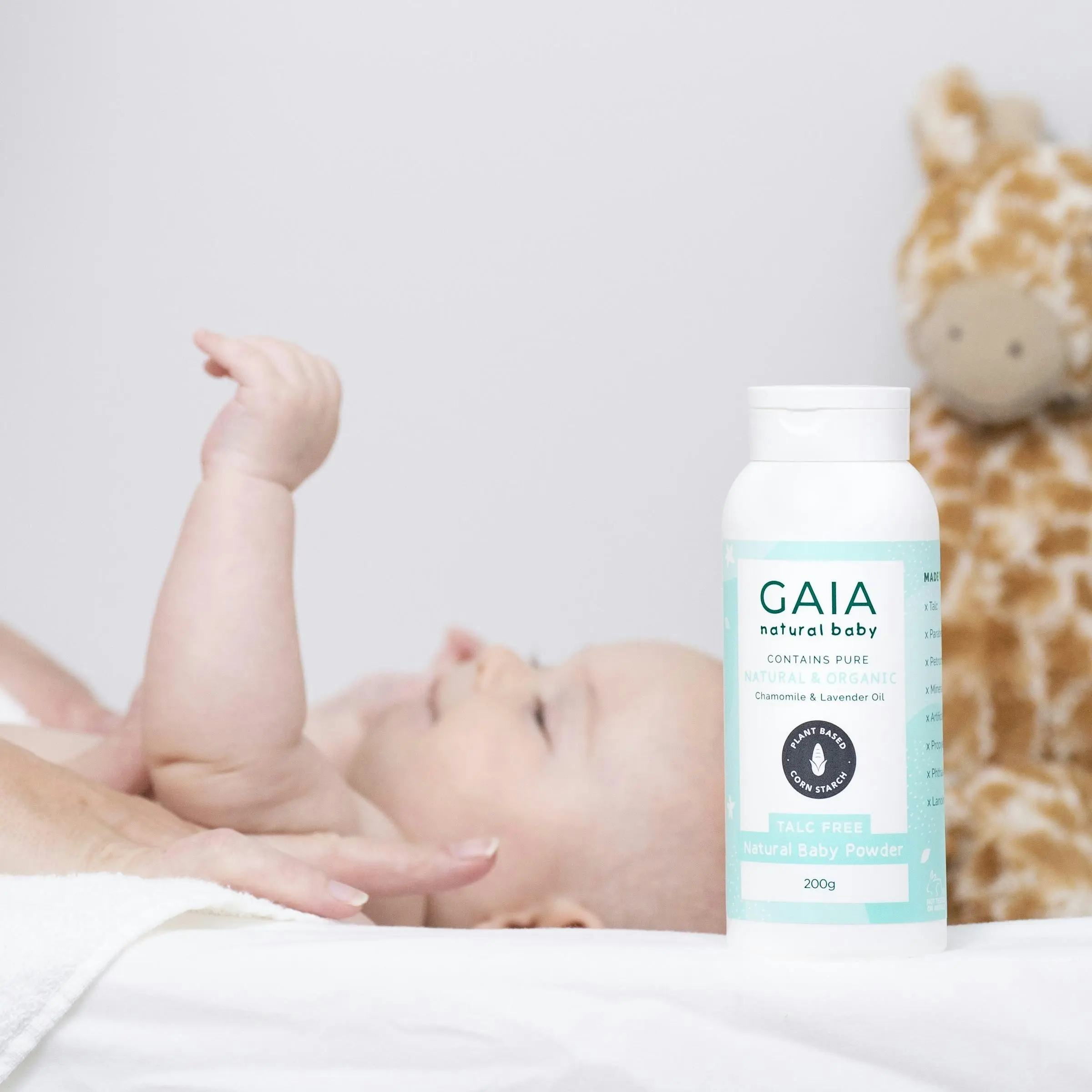 Gaia Natural Baby Powder 200g