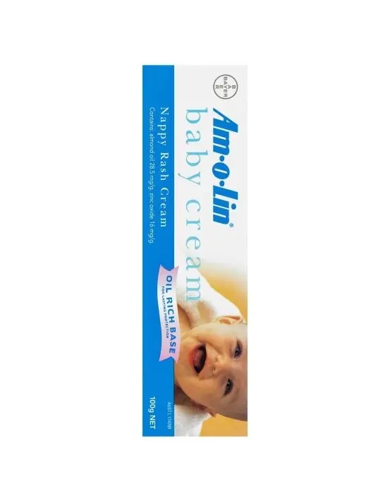 Amolin Nappy Rash Cream 100g