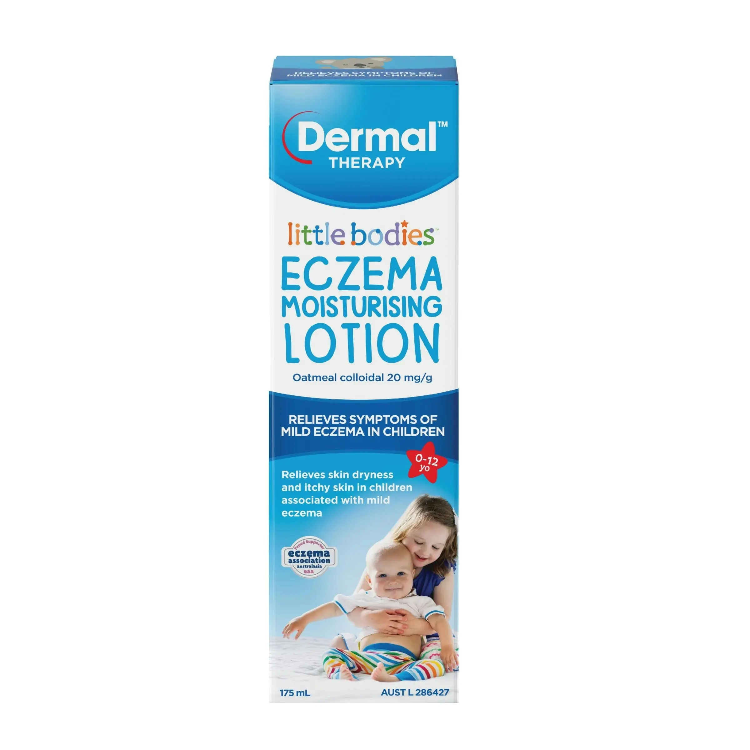 Little Bodies Eczema Moisturising Lotion Tube 175mL