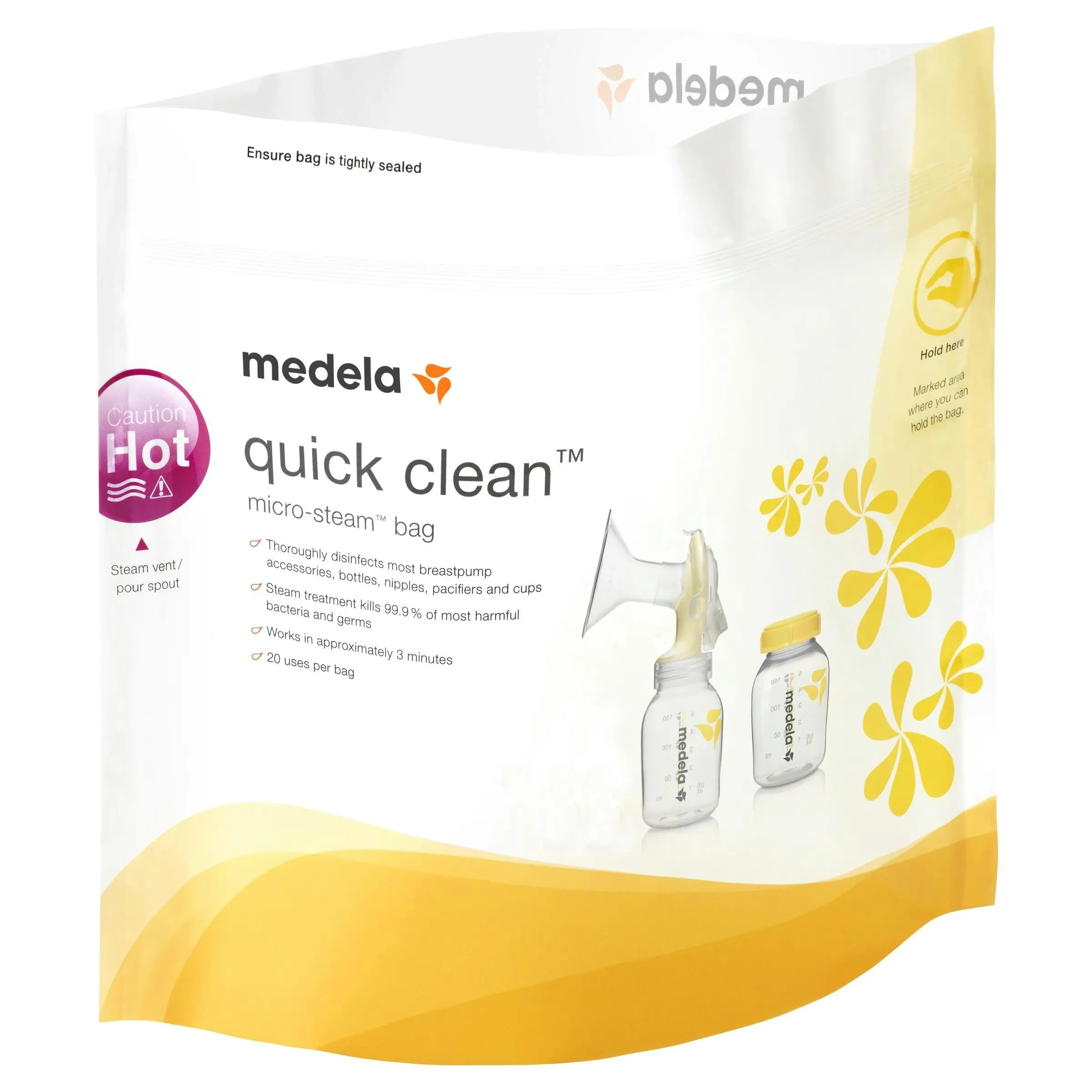 Medela Quick Clean Microwave Bags 5 Pack