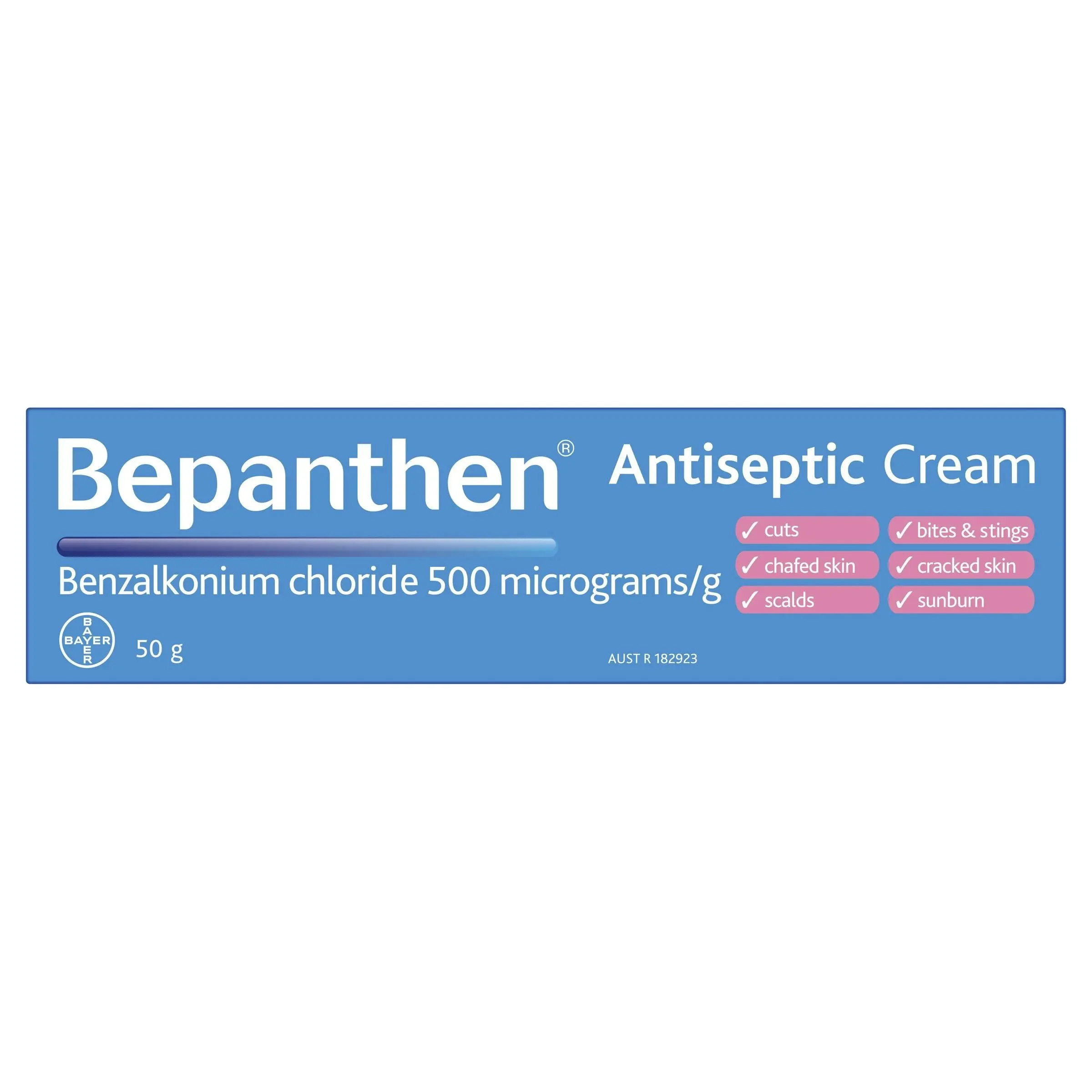 Bepanthen Antiseptic Soothing Cream 50g