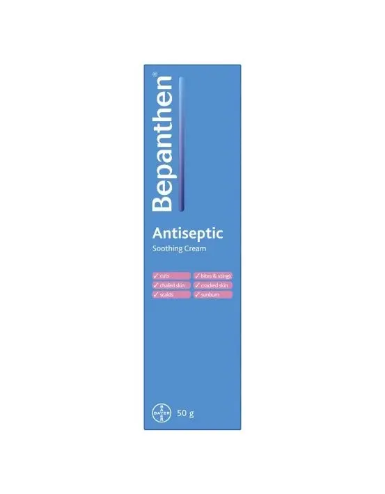 Bepanthen Antiseptic Soothing Cream 50g