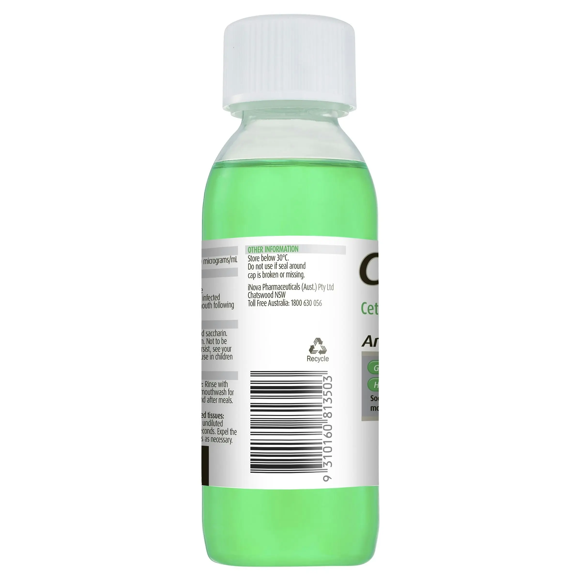 Cepacol Antibacterial Mint Mouthwash 150ml