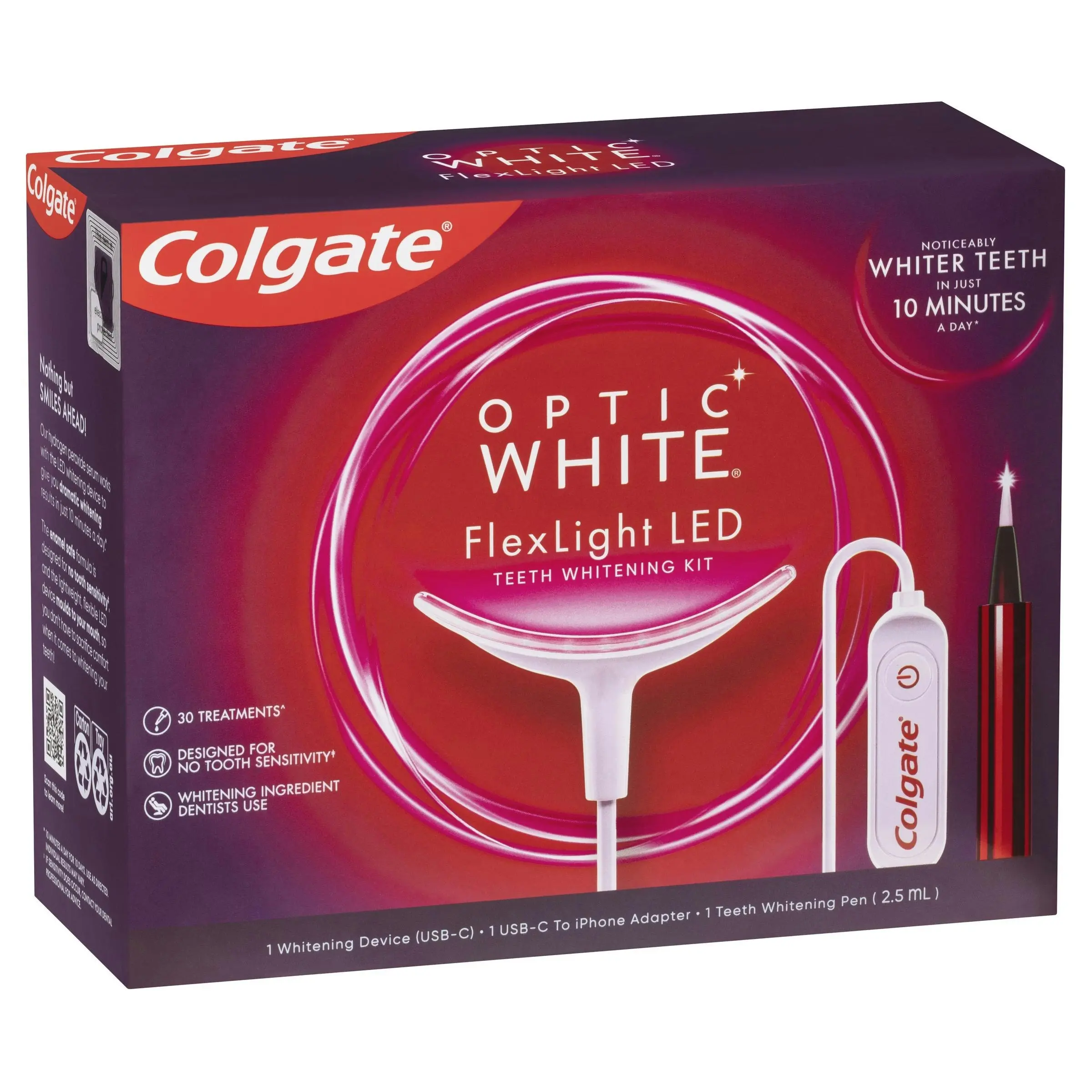 Colgate Optic White FlexLight LED Teeth Whitening Device