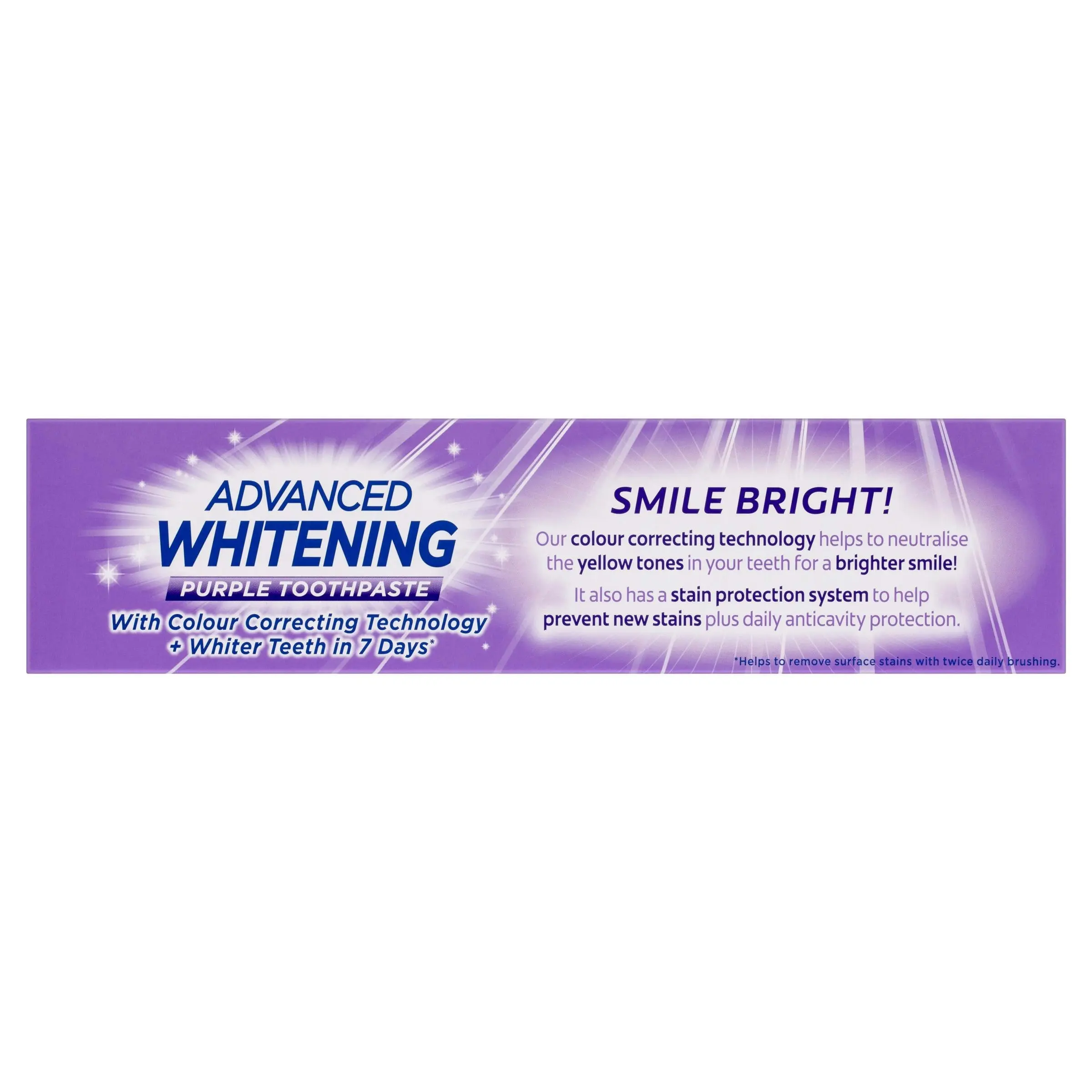 Colgate Advanced Whitening Purple Toothpaste 120g