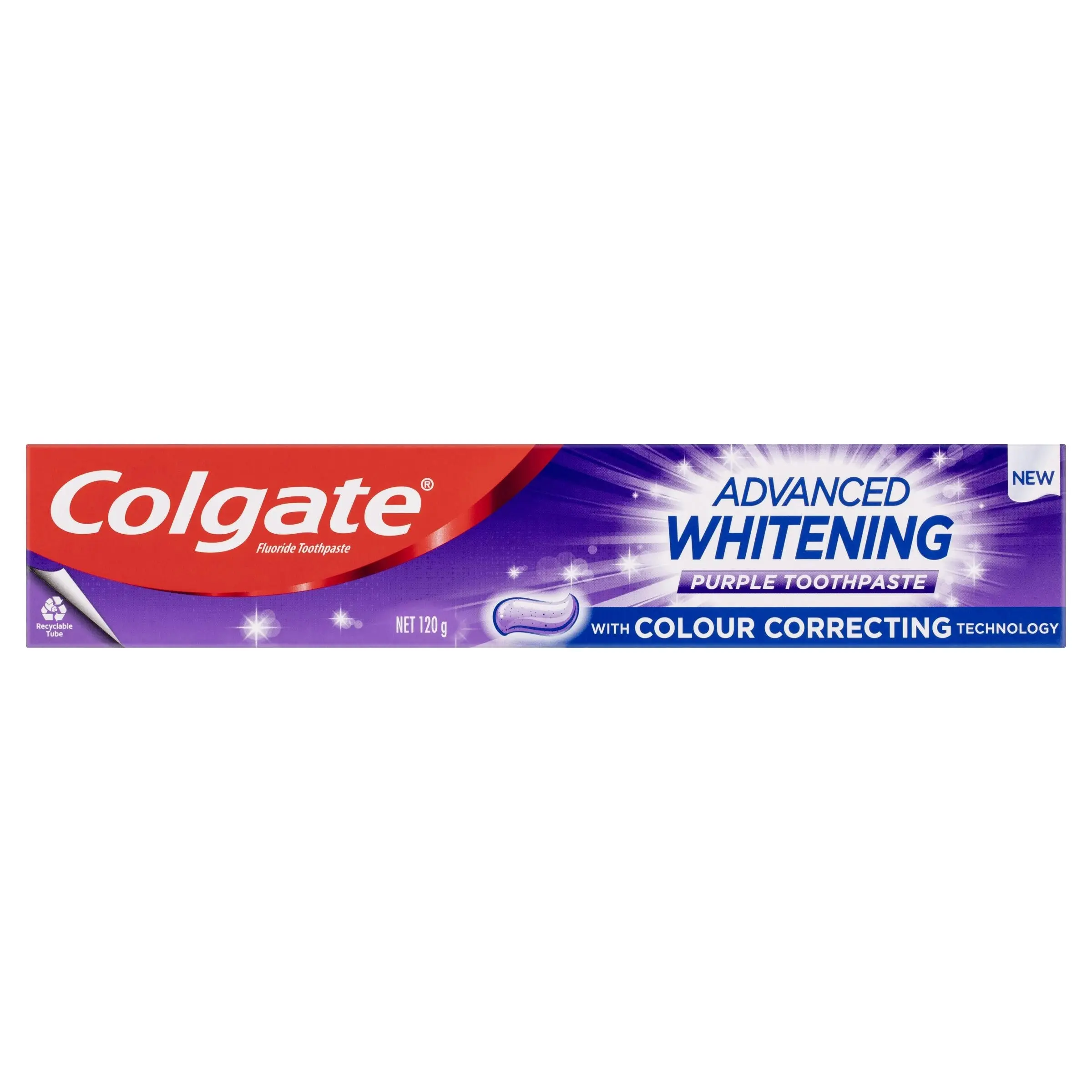 Colgate Advanced Whitening Purple Toothpaste 120g