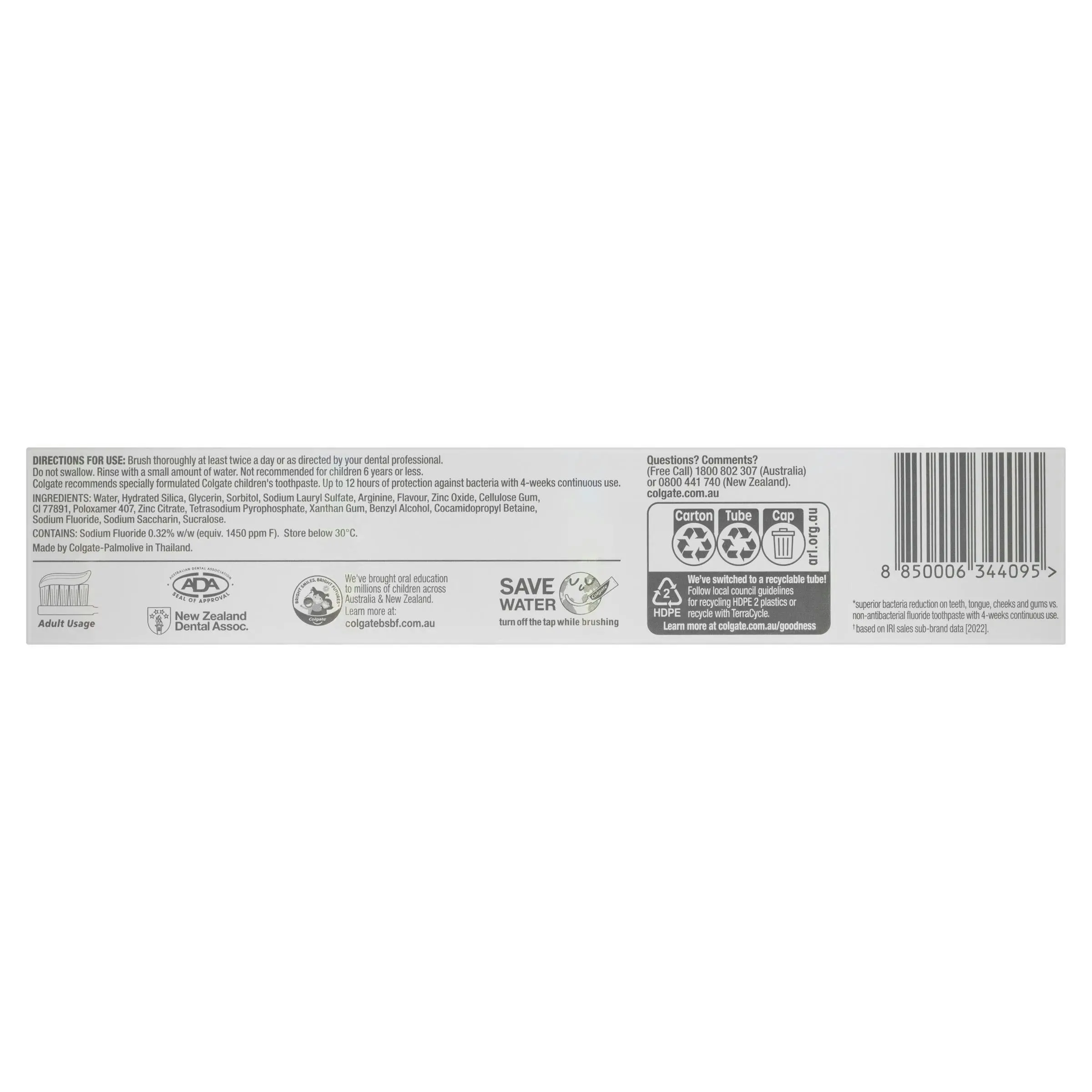 Colgate Toothpaste Total Advanced Clean 200g