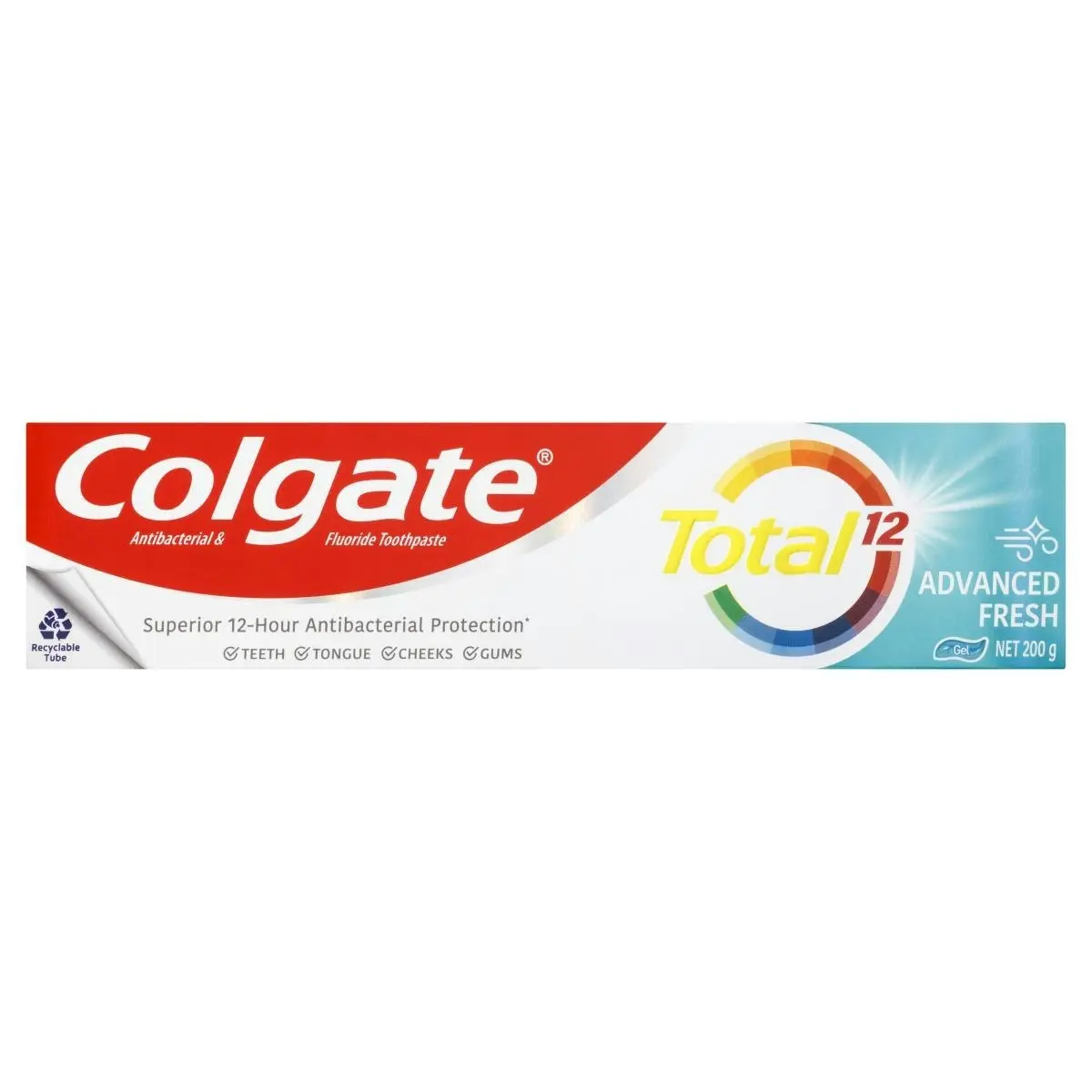 Colgate Toothpaste Total Advanced Fresh 200g